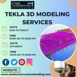 Tekla 3D Modeling Services , Ahmedabad