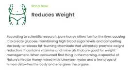 Buy Honey For Weight Loss - Nature's Nectar, $ 0