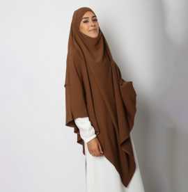 Buy Khimar : 2 Layer Triangular Diamond Instant Kh, $ 1,099