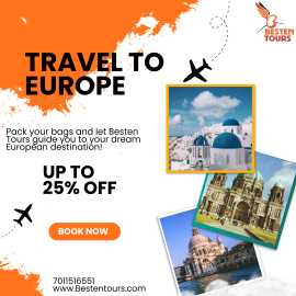 Europe Trip Packages For Your Dream Vacation, Delhi