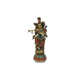 Buy Brass Krishna Idol Online From Artehouse , $ 13,250
