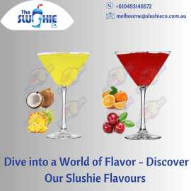 Dive into a World of Flavor - Discover Our Slushie, Melbourne