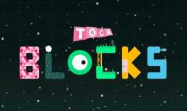 Blocks laptop desktop computer game , ps 0