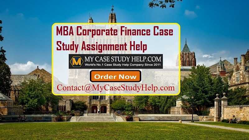 corporate finance assignment mba