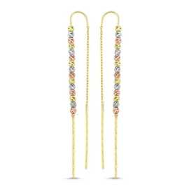 Add Vibrancy to Your Look: Shop Tri-Color Earrings, $ 61