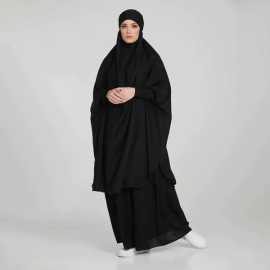 Luxury Two Piece Knee Length Jilbab Khimar Style A, ps 1,499