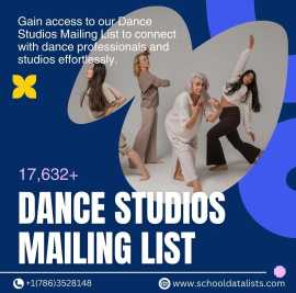 Purchase the 17,632 Dance Studios Mailing List, Houston