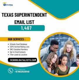 Deal with Our Texas Superintendent Email List, Houston