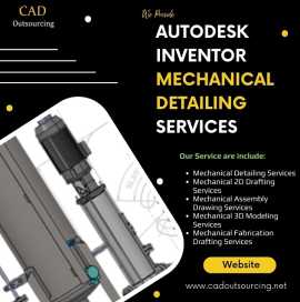 AutoDesk Inventor Mechanical Detailing Services, Maple Grove