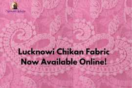 Design Your Dream Outfit: Lucknowi Chikan Fabric N, ps 0