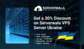 Get 30% Discount on Serverwala VPS Server Ukraine, Chernihiv