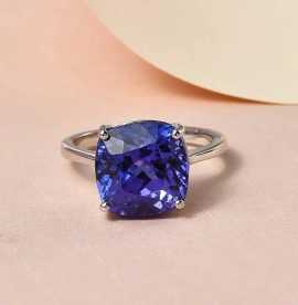 Buy Luxurious Tanzanite Solitaire Ring, Austin