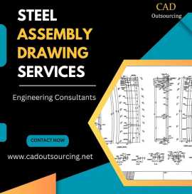 Steel Assembly Drawing Services Provider in USA, Maple Grove