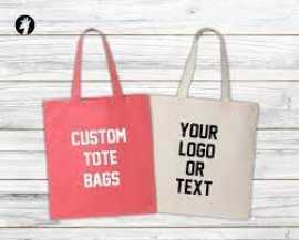 Custom Printed Tote Bag, $ 5