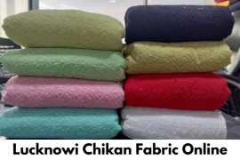 Lucknowi Chikan Fabric Online - Enhance Your Desig, $ 0