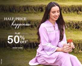 Half-Price Happiness, Flat 50% OFF At SHREE, ₹ 599