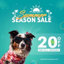 Summer Sale: Grab Epic 20% Off on Pet Supplies at , New York