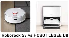 Navigation and Mapping: Roborock S7 vs. LEGEE 8, $ 1,200