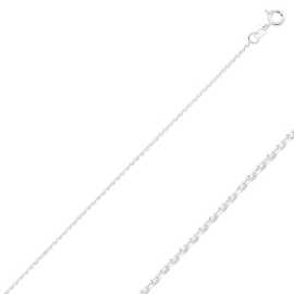 Shop Diamond Cut Silver Necklace from Zehrai, $ 27