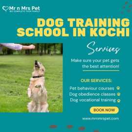 Best Dog Training School in Kochi, Kochi