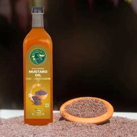Get Cold Pressed Kachhi Ghani Mustard Oil, $ 