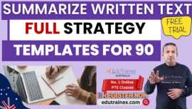 PTE Summarize Written Text | Tips and Template, Sydney