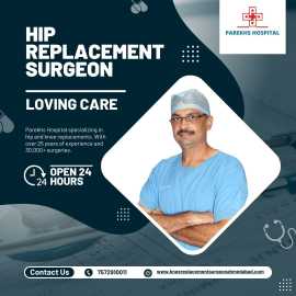 Total hip replacement surgeon in ahmedabad, Ahmedabad