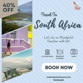 Book Enchanting South Africa Couple Packages Now, New Delhi