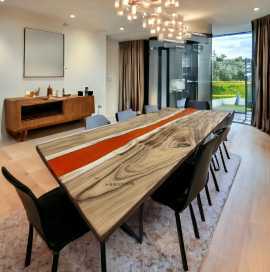 Modern Epoxy Resin Dining Table from Woodensure, $ 59,500