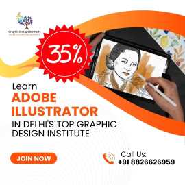 Learn Adobe Illustrator in Delhi's Top Graphic Des, New Delhi