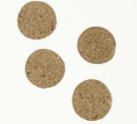 Purchase Braided Jute Coasters Just For $12.00, $ 12