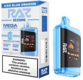 Iced Blue Dragon – RAZ DC25000, ps 0