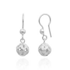 Buy Beautiful Silver Drop Earrings from Zehrai, $ 59