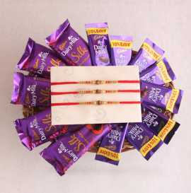 Buy 3 Rakhi Sets Online With 30% Off From OyeGifts, ₹ 1,631