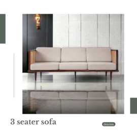 Shop Wooden 3 Seater Sofas at Nismaaya Decor for T, $ 44,999