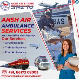 Ansh Air Ambulance Service in Kolkata - Call Now!, Patna