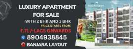 1449 Sq.Ft Flat with 3BHK For Sale in Banjara Layo, Bengaluru