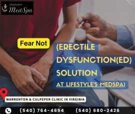 Top ED Treatment in Warrenton | Lifestyle's MedSpa, Warrenton