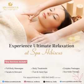 Spa Hibiscus- the best luxury spa in India, Delhi