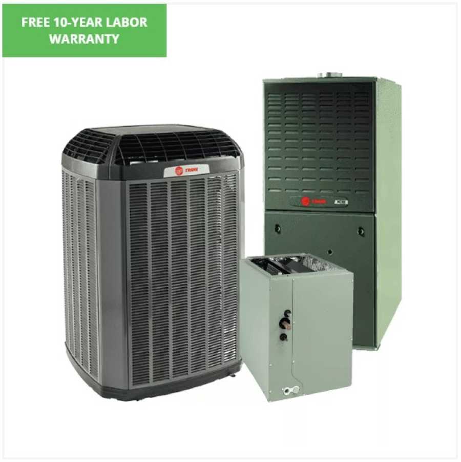 Trane 5 Ton 17 SEER2 Two-Stage Gas System, $ 12,250