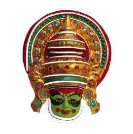 Shop Kathakali Mask Wall Hanging Online at Arte Ho, $ 1,600