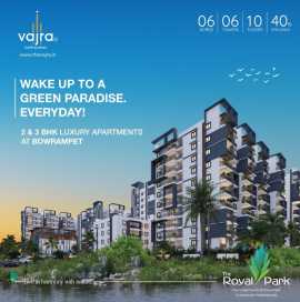 2 and 3 BHK flats for sale in bowrampet | Vajrabui, Hyderabad