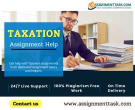 Taxation Assignment Help for A+ at AssignmentTask, Ocean City