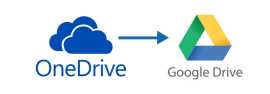 Migrate OneDrive files to Google Drive, Dehradun